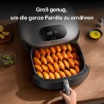 Typhur Dome 2 Heißluftfritteuse 5,3L Airfryer, 15-in-1 Nr.1 Kochgeschwindigkeit Innovativer Luftstrom, Selbstreinigende Intelligente Digitale Luftfritteuse mit Korb, Schnelle Einfache, 40+ Rezepte – Bild 3