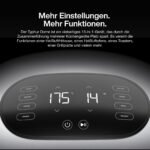 Typhur Dome 2 Heißluftfritteuse 5,3L Airfryer, 15-in-1 Nr.1 Kochgeschwindigkeit Innovativer Luftstrom, Selbstreinigende Intelligente Digitale Luftfritteuse mit Korb, Schnelle Einfache, 40+ Rezepte – Bild 7