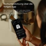 COSORI ICONIC Airfryer, 96% Edelstahl, PFAS- und BPA-freie Keramikbeschichtung, 7-in-1 Heißluftfritteuse, Backen, Grillen, Gären, Dehydrieren, 61% energiesparend, 50+ Rezepte, spülmaschinenfest, 6,2L – Bild 2