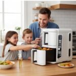 Ninja SL400EUWH Doppel XL Doppel-Heißluftfritteuse - weiß – Bild 3