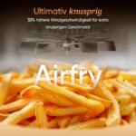 COSORI Turbo Tower Pro Airfryer, Keramikbeschichtung Heißluftfritteuse 2 Kammern, 10,8L Heissluftfritteuse mit DualBlaze, Ohne Teflon Beschichtung, Automatische Luftstrom-Regulierung – Bild 7