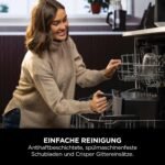 Ninja Dual Zone Digital Air Fryer, 2 Schubladen, 6-in-1, Heißluftfritteuse, 9,5L, Heißluft-Frittieren, Max Crisp, Rösten, Backen, Aufwärmen, Spülmaschinenfeste Körbe, Metallic Grau DZ400EU – Bild 6